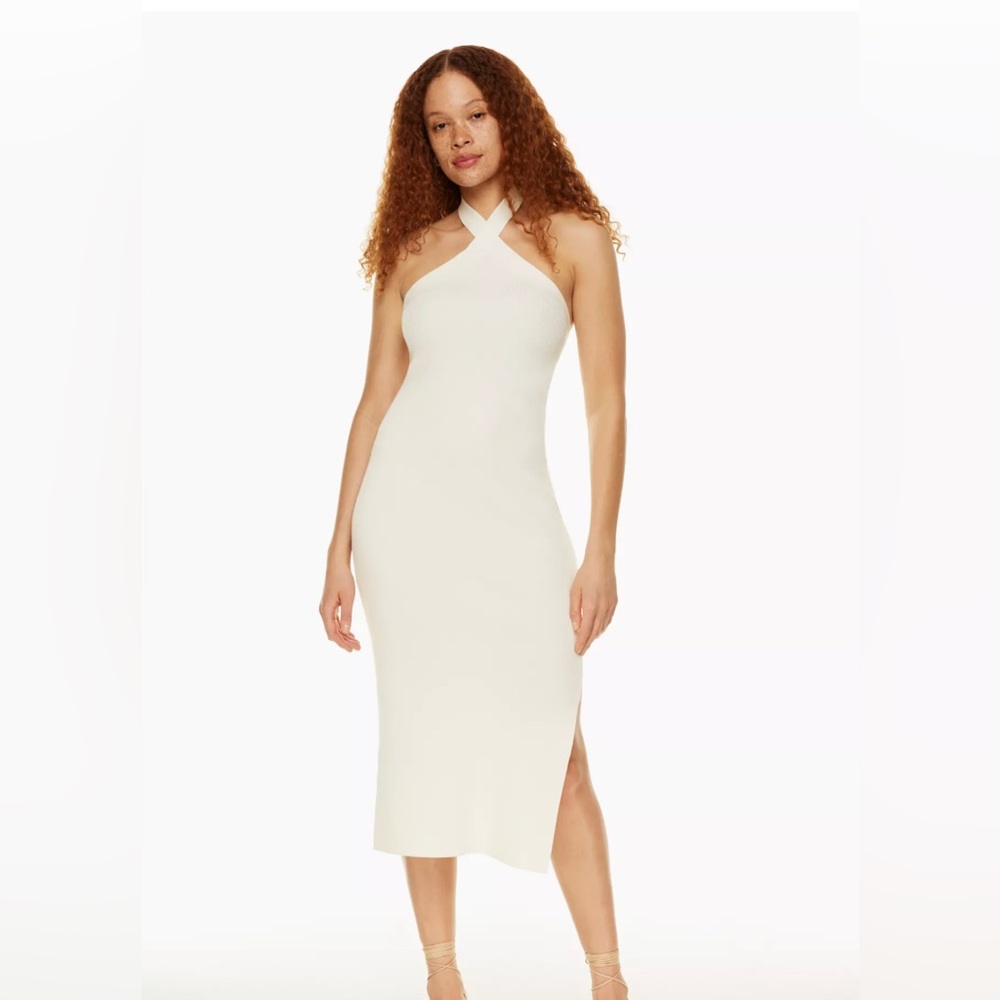 Aritzia Cayenne Halter Dress! Never worn